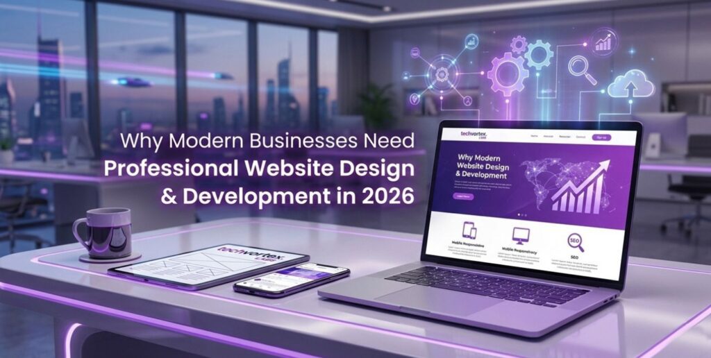 Modern Businesses Need Professional Website Design & Development